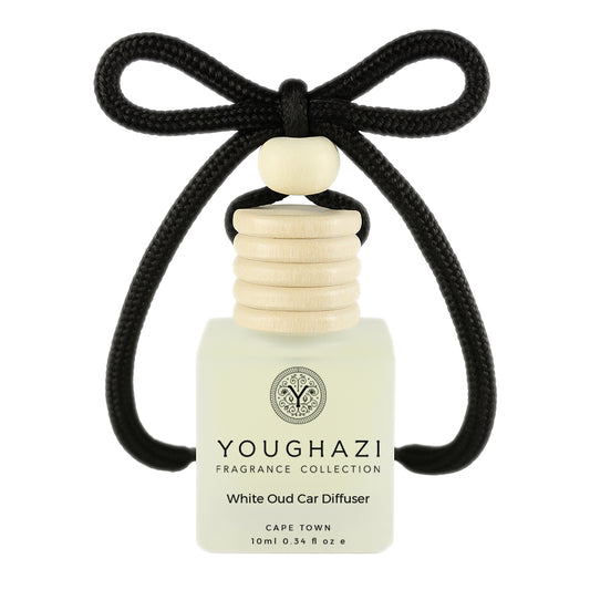 White Oud Car Diffuser